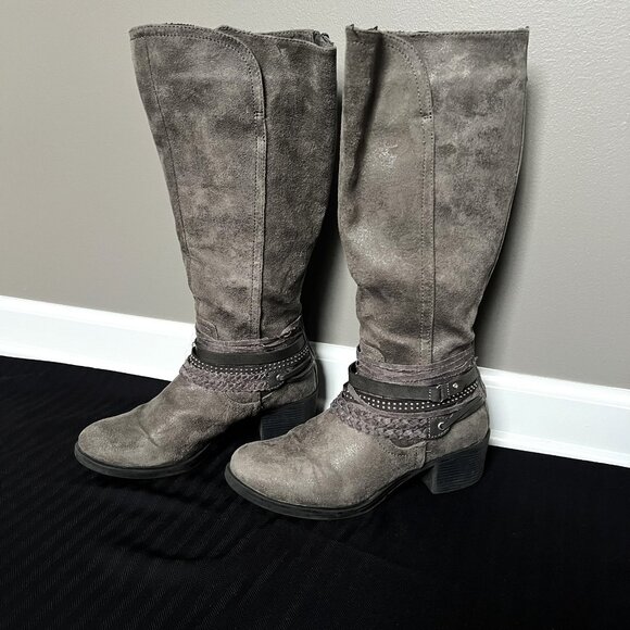 SO Brand Grey Women's Boots - Size 8 - Picture 7 of 8